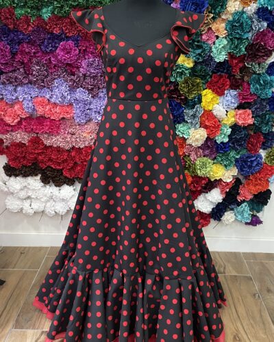 LBF Traje de flamenca Melissa stretch. Tallas 40 a 44 varios colores