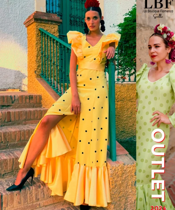 LBF Traje flamenca Mar. Talla 40