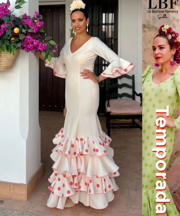 LBF Traje de flamenca Torrehiguera. Talla 38 y 44