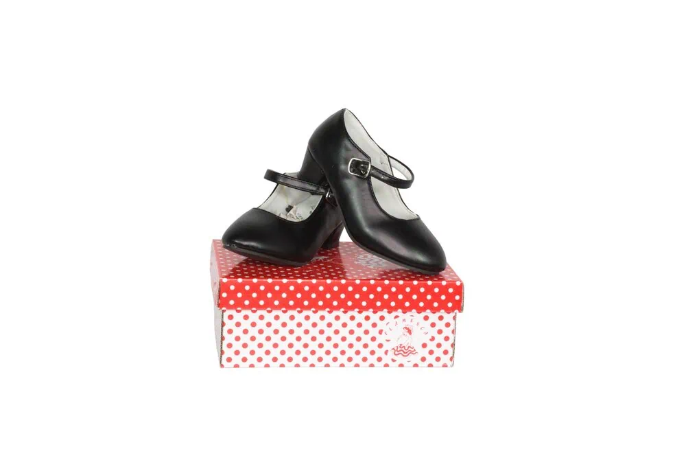 LBF Tacón flamenca niña