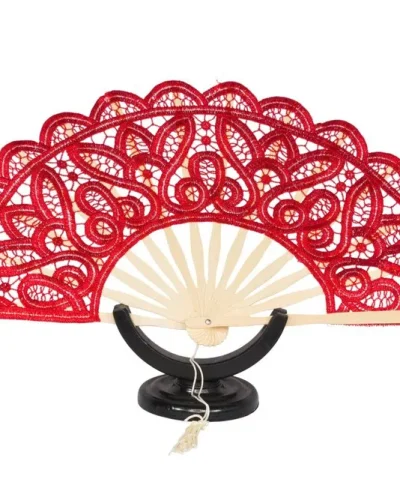 Abanico encaje. Varios colores