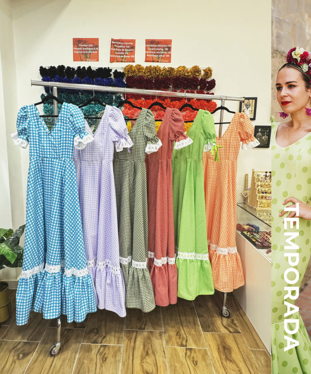 LBF Traje de flamenca Huelva. Tallas 34 a 46