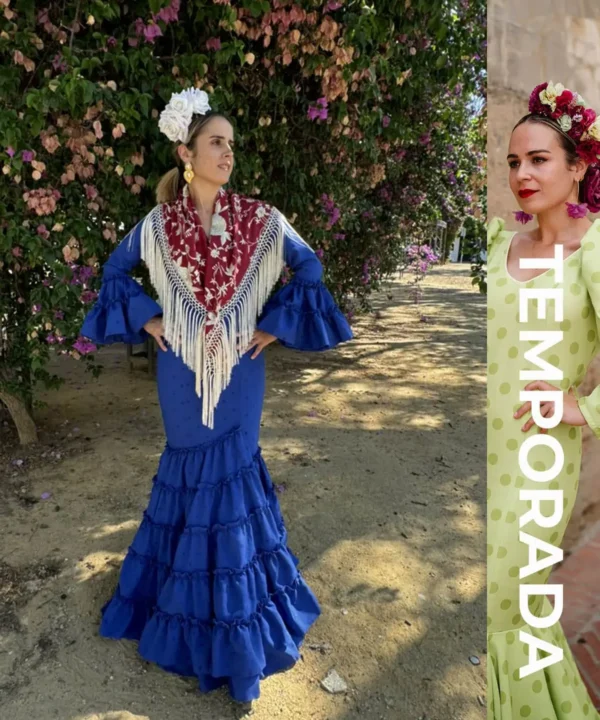LBF Traje de flamenca Irene. Tallas desde 34 a 52