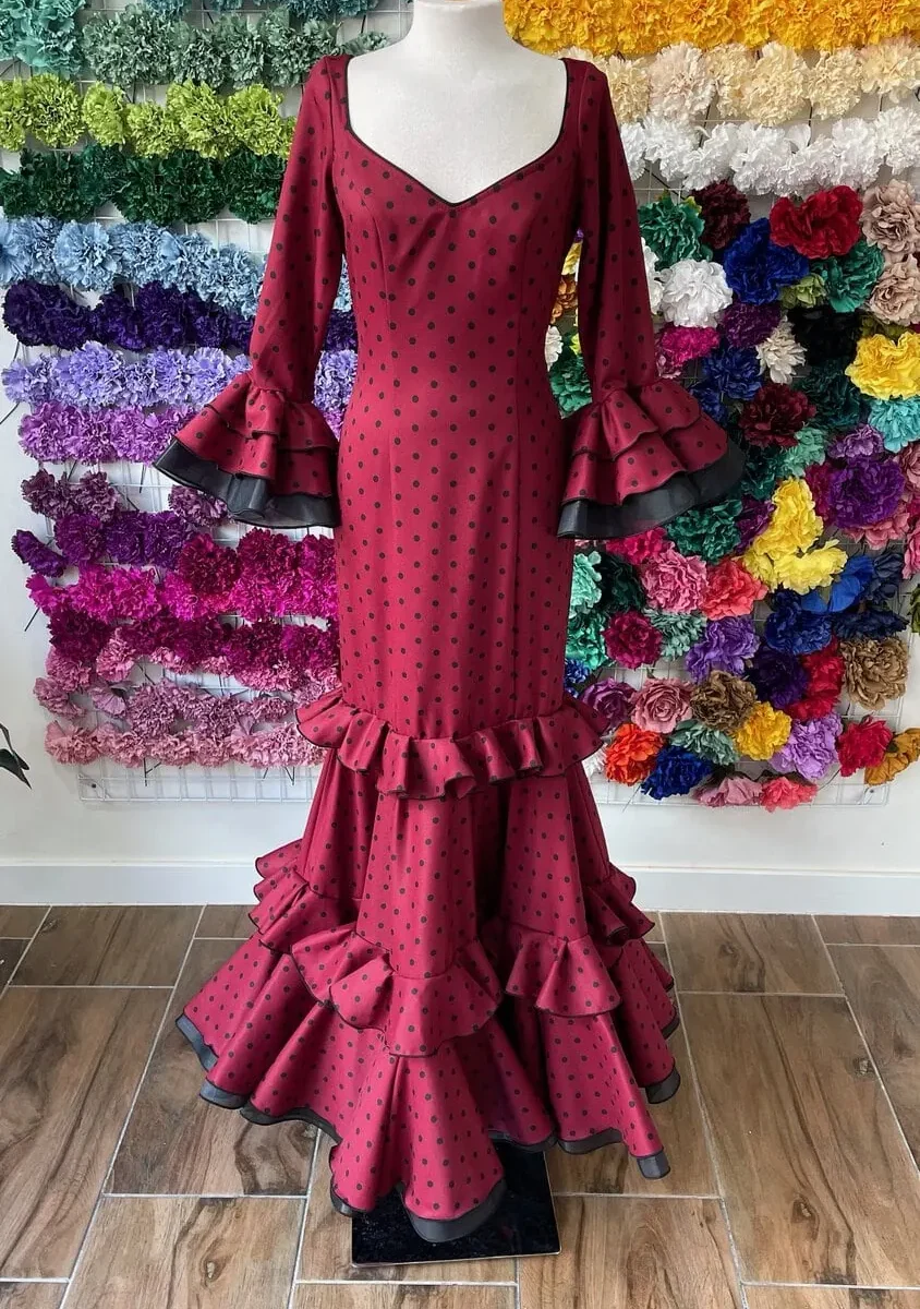 LBF Traje de  flamenca. Talla 38
