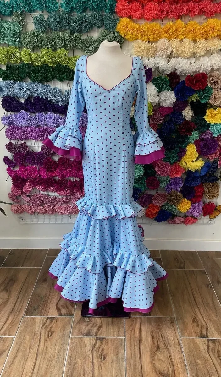 LBF Traje de  flamenca. Talla 38