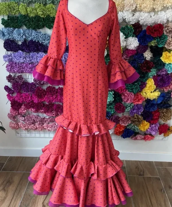 LBF Traje de  flamenca. Talla 38