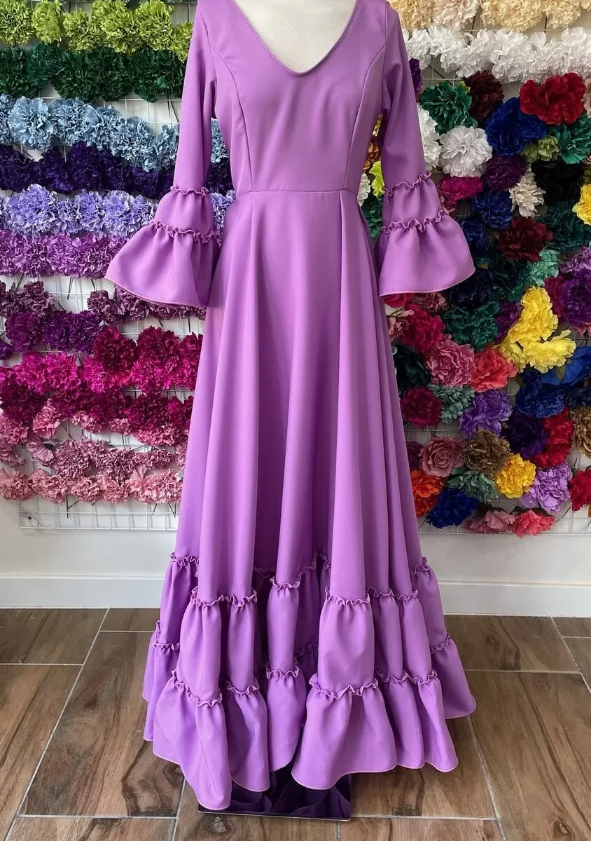 LBF Traje de  flamenca Bata canastera. Talla 36