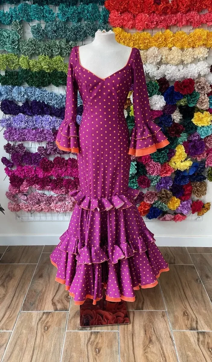 LBF Traje de  flamenca. Talla 36