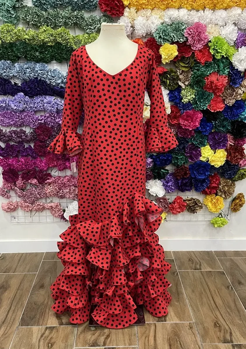 LBF Traje de flamenca. Talla 56