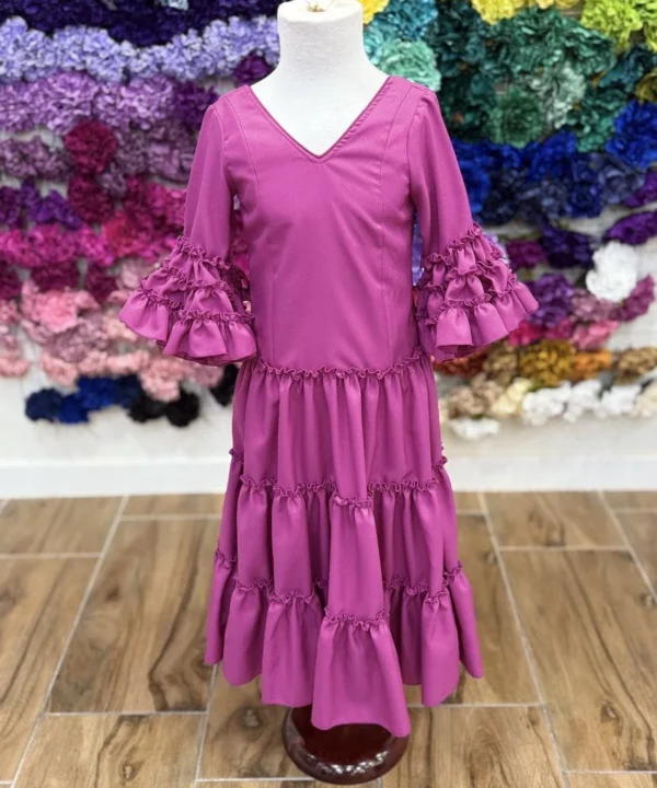 LBF Traje de flamenca niña strech cordoba. Talla 6