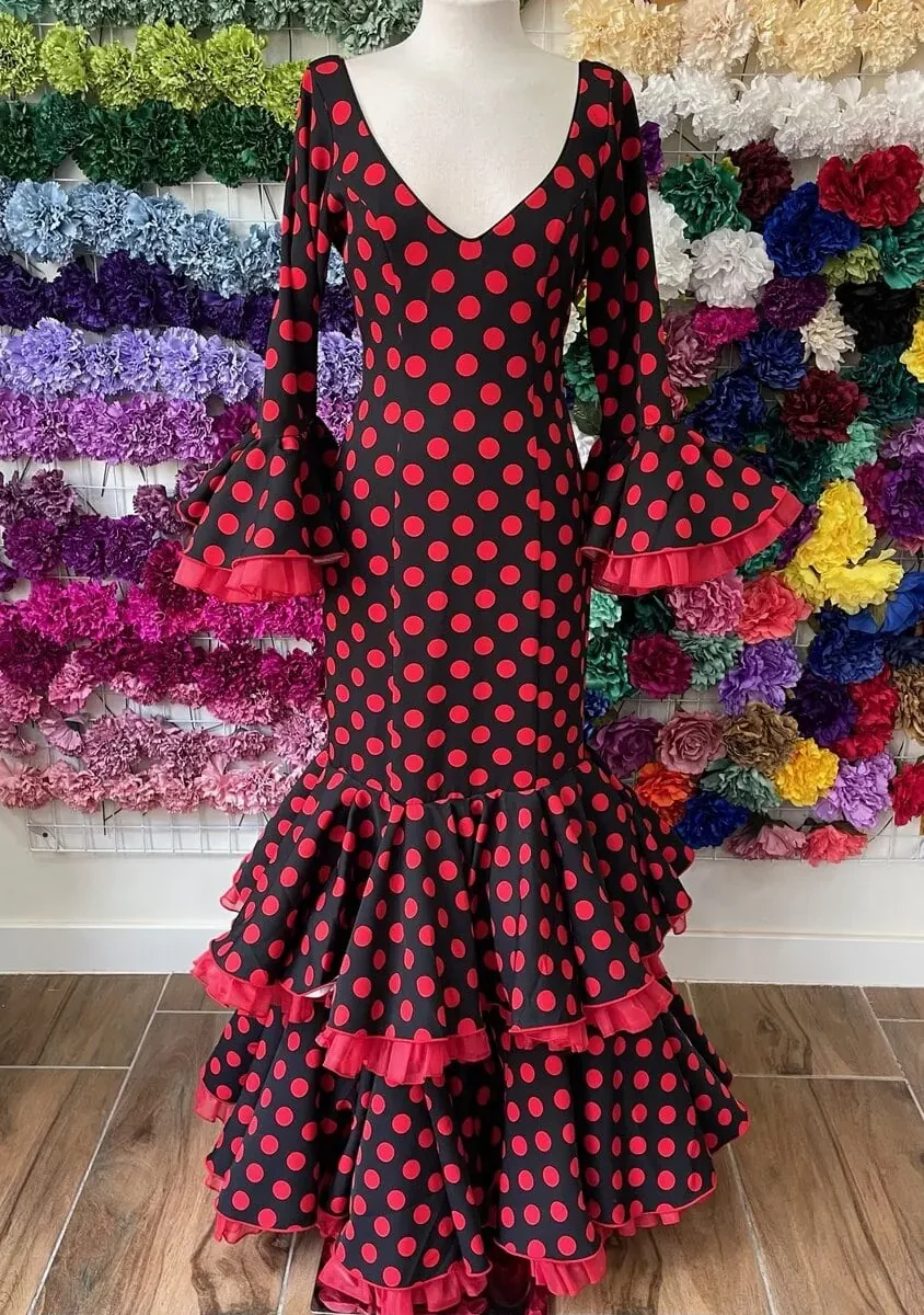LBF Traje de  flamenca. Talla 36