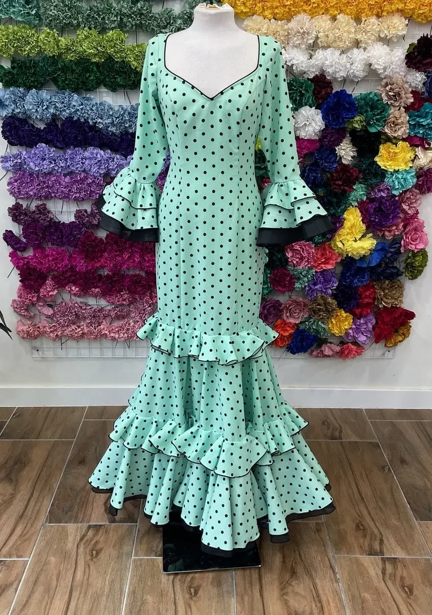 LBF Traje de  flamenca. Talla 40