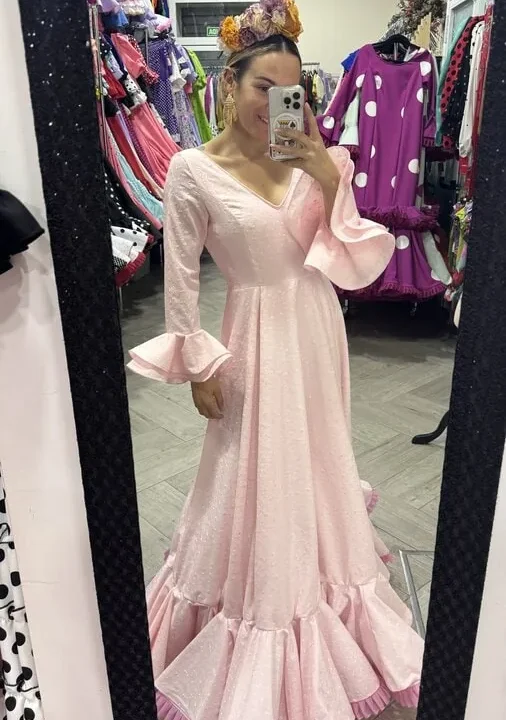 LBF Traje de  flamenca Lidia. Talla 38