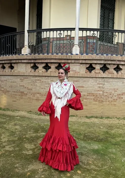 LBF Traje de flamenca. Talla 38
