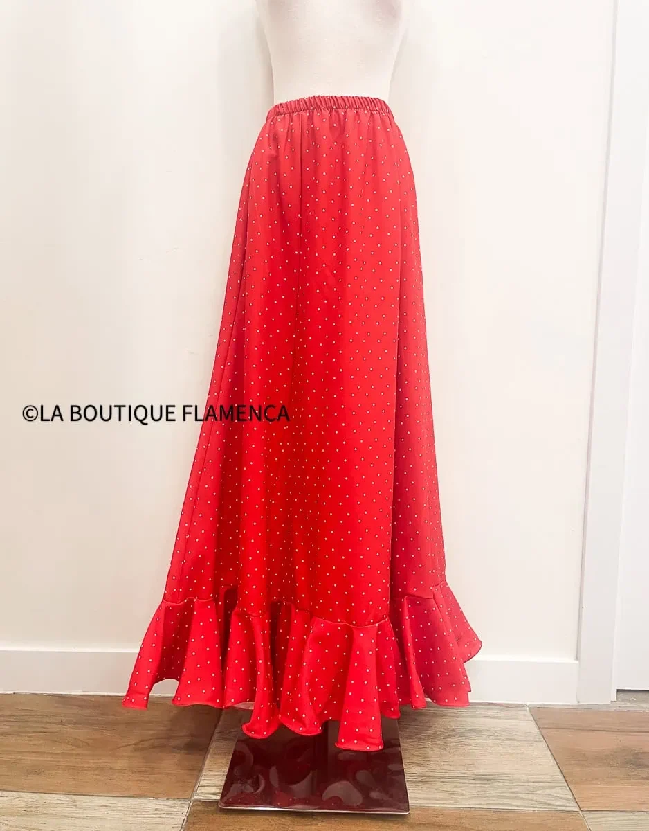 LBF Falda de flamenca. Talla ÚNICA