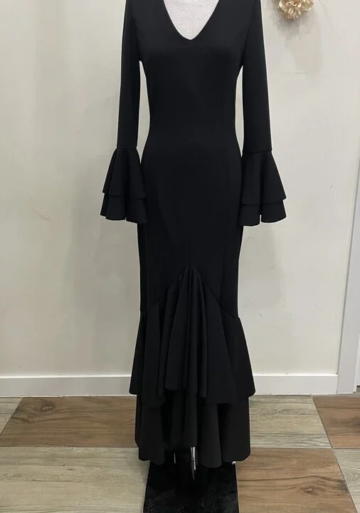 LBF Traje de flamenca dos volantes subida. Talla XL-XXL