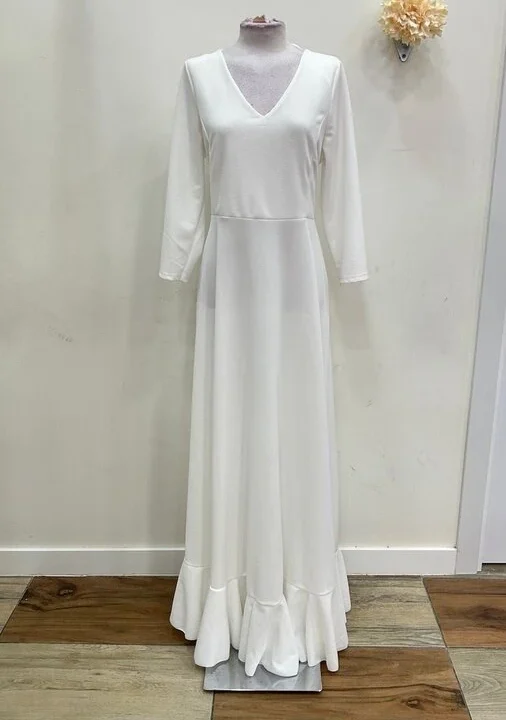 LBF Traje de flamenca bata corte bajo pecho. Talla XL-XXL