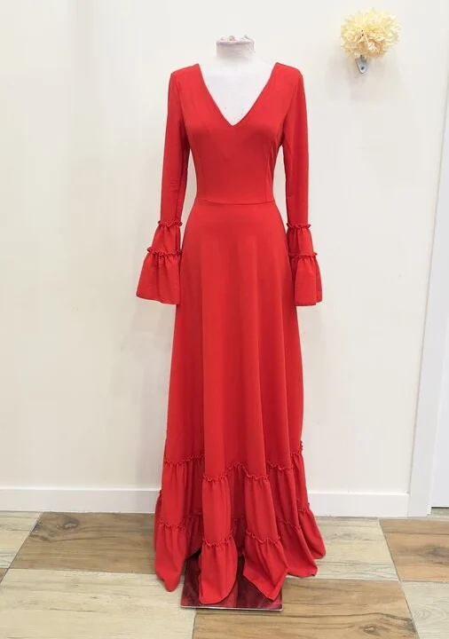 LBF Traje de flamenca bata canastera. Talla XS-S