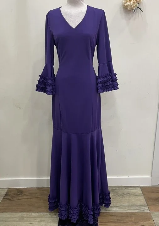 LBF Traje de flamenca canastero con garrucha. Talla XL-XXL