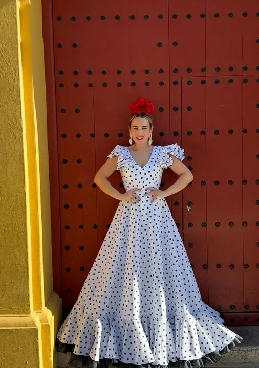 LBF Traje de flamenca Torre la Higuera. Talla 36 a 46