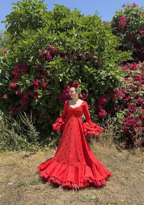 LBF Traje de flamenca Lola. Talla 36 a 46