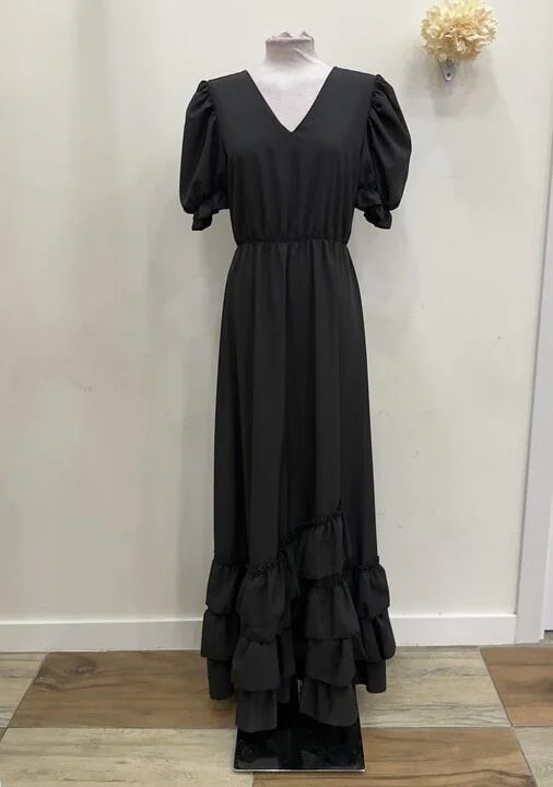 LBF Traje de flamenca bata volantes. Talla única
