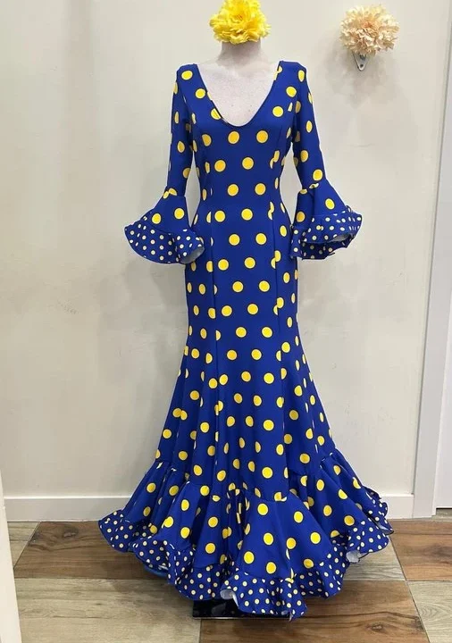 LBF Traje flamenca bata nejas. Talla 44