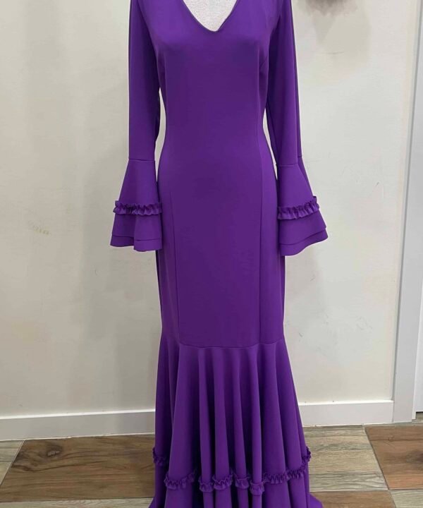 LBF Traje de flamenca canastero 1 garrucha. Talla XL-XXL