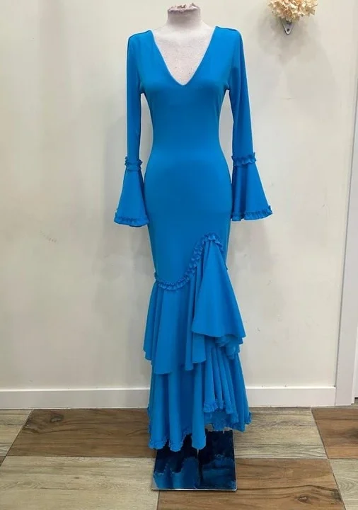 LBF Traje de flamenca Lycra. Talla M-L