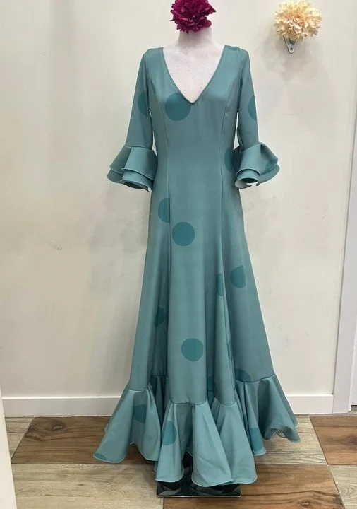 LBF Traje de flamenca Strech. Talla 46