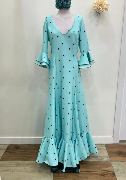LBF Traje de flamenca Strech. Talla 46