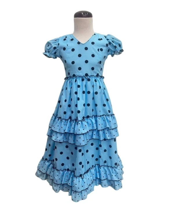 LBF Traje de flamenca   Lola popelín. Talla 2,4,6,8 y 10