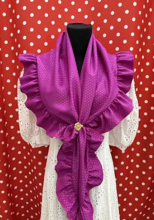 LBF Picos flamenca Satén