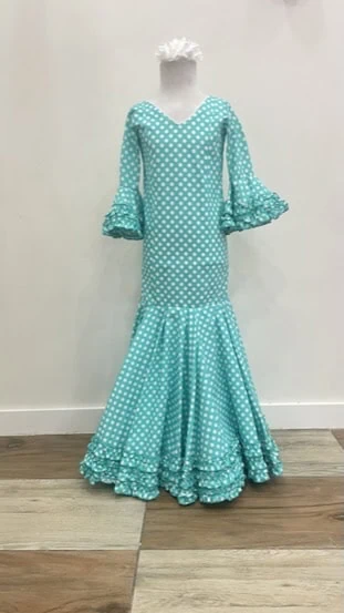 LBF Traje de flamenca  Leonor strech. Talla 8