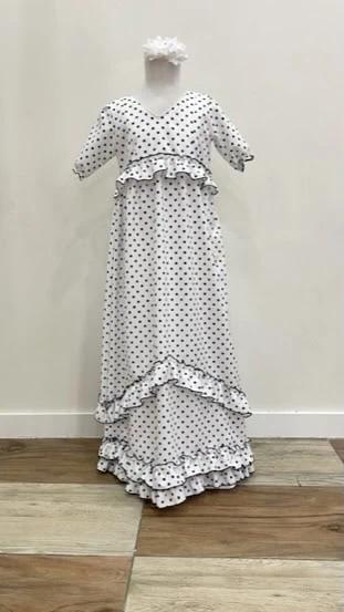 LBF Traje de flamenca  strech. Talla 12