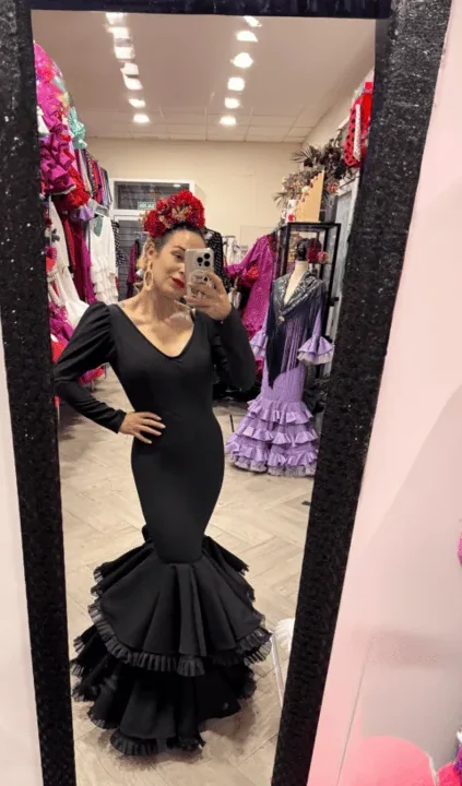 LBF Traje de Flamenca Alexandra. Talla 38