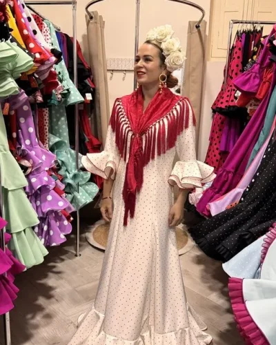 LBF Traje de Flamenca Bata nejas 24. Talla 42 y  44