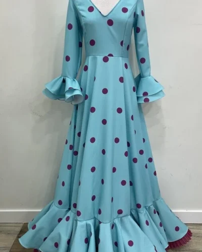 LBF Traje flamenca Lidia strech. Talla 48