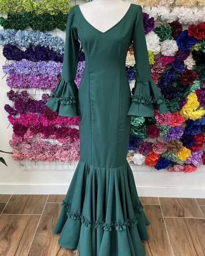 LBF Traje de flamenca Leonor. Talla 38