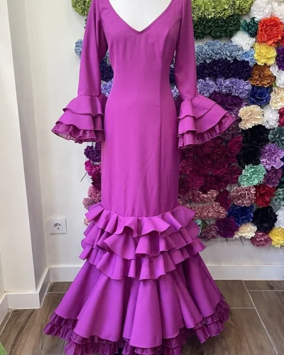 LBF Traje de flamenca Macu. Talla 38