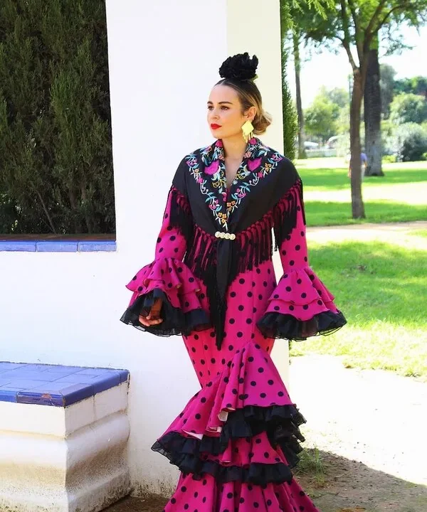 LBF Traje de Flamenca Calahorra. Talla 40