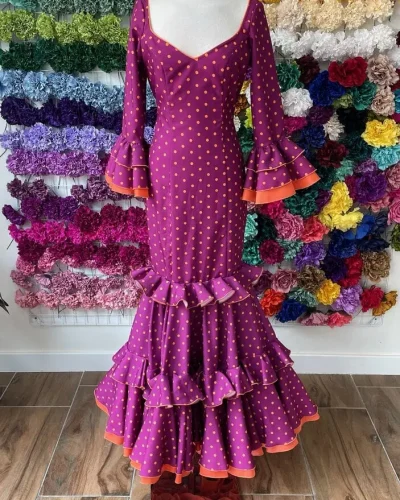 LBF Traje de flamenca Jaén. Talla 36