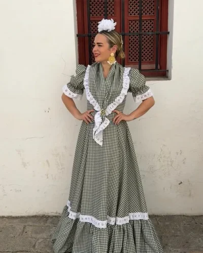 LBF Bata farolillo Huelva vichy. Tallas 34 a 46 varios colores