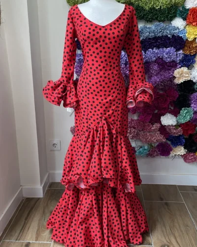 LBF Traje de flamenca Naiara strech. Talla 42