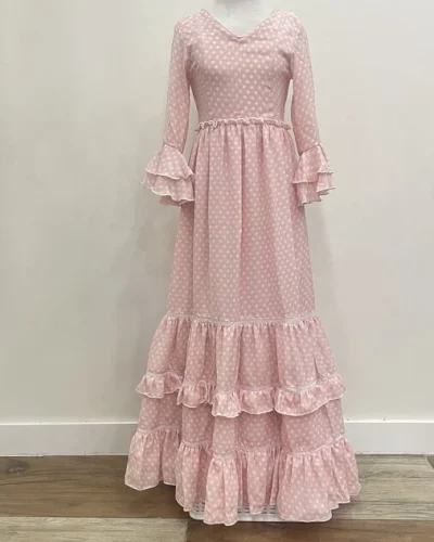 LBF Traje de flamenca Bata gasa. Talla 6