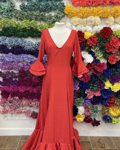 LBF Traje de flamenca BATA 24. Talla 38