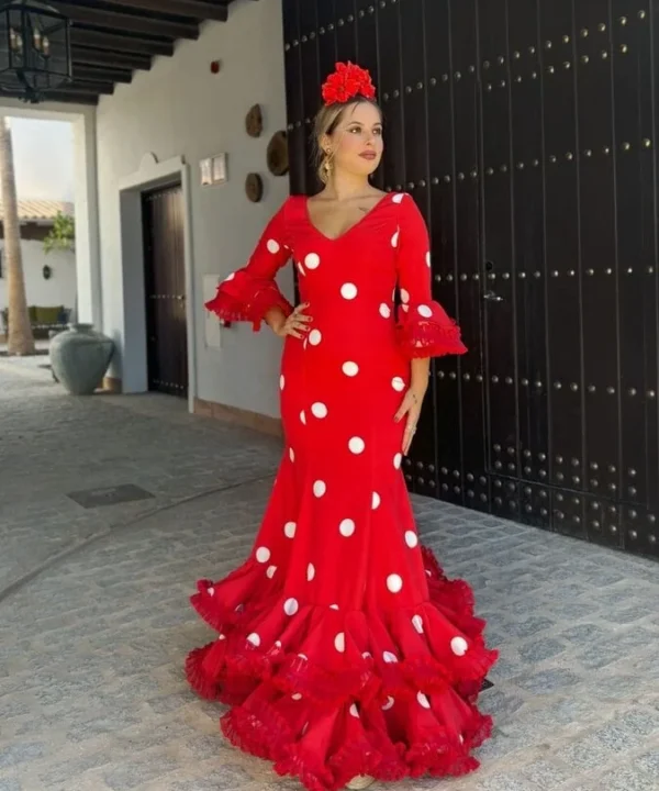 LBF Traje de Flamenca Vetalengua. Talla 38