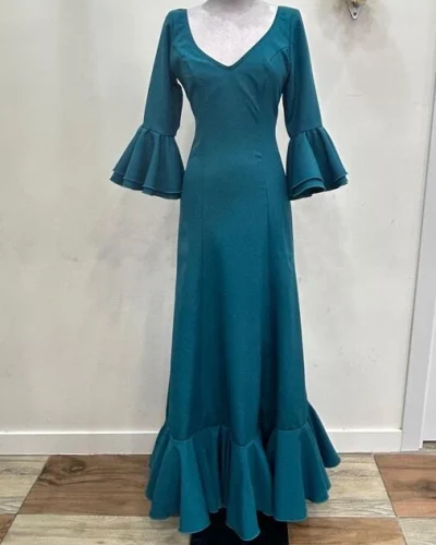 LBF Traje de flamenca bata Rocío 24. Talla 36