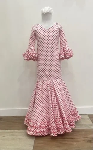 LBF Traje de flamenca Leonor strech. Talla 8
