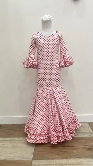 LBF Traje de flamenca Leonor strech. Talla 8